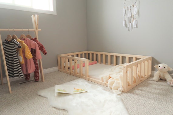 Lit De Sol Pour Tout Petits Rampes De Lit Pour Tout Petits Etsy Canada Lit De Sol Pour Tout Petits Rampes De Lit Pour Tout Petits Etsy Canada