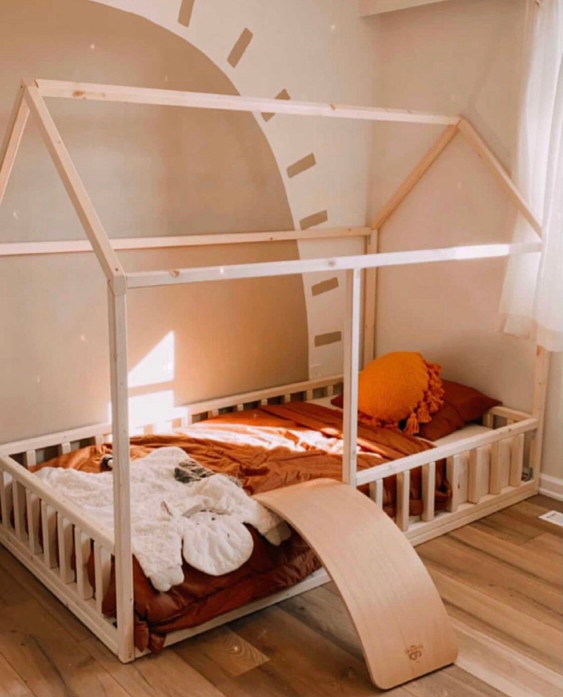 Toddler Bed Made in Canada Toddler Bedding Toddler Floor Etsy