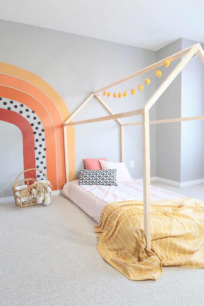 Toddler Bed Made in Canada Twin Size Toddler Bedding Etsy