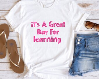 Lernen, Lehrer TShirt, Lehrer Shirt, Lehrer Shirt, süßes Shirt für Lehrer, Lehrer Geschenke, Grundschullehrer Shirt