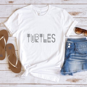 Turtle Shirt, Turtle T-shirt, Cute Turtle Shirt, Sea Turtle, Turtle Gifts, Birthday Shirt Girl Turtle, Turtle Things, Cute Turtle Gift