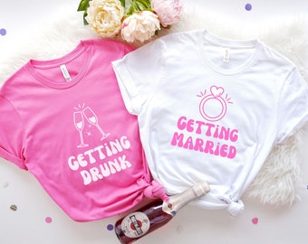 Love Ring Bachelorette Party Shirt | Champaign Bach Team Matching Group Shirt | Team Bride | Bridesmaid Tees