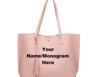 Your Name/Monogram Personalized Embroidered Tote Bags