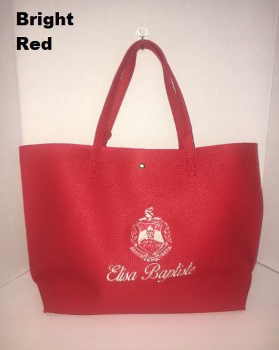 Delta Sigma Theta Sorority Personalized Tote Bags | Etsy