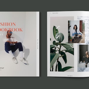 Fashion Catalog / Lookbook Template - Fashion Brochure - Fashion Catalog - Photo Album - InDesign Template - Instant Download
