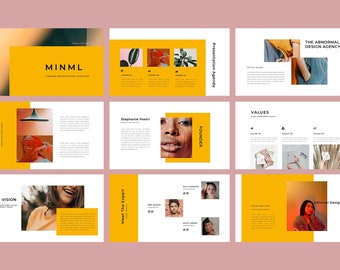 Minimal & Modern Keynote Template