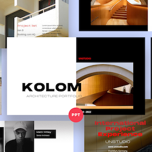 Kolom - Architecture PowerPoint Template