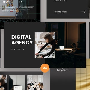 Digital Agency - Creative Business Google Slides Template