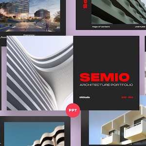 Semio - Architecture PowerPoint Template