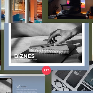 Biznes Creative Corporate PowerPoint Template