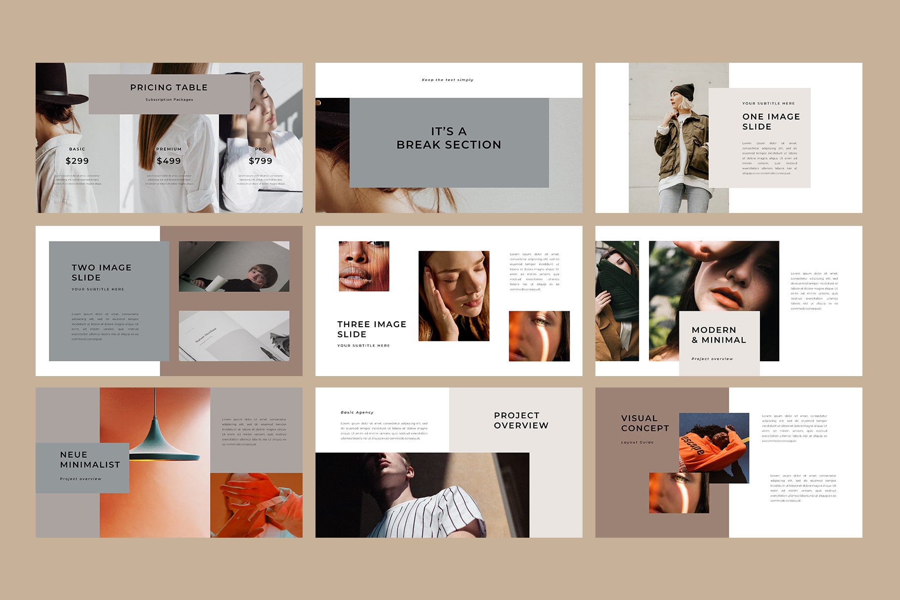 Creative Business Powerpoint Presentation Template - Etsy
