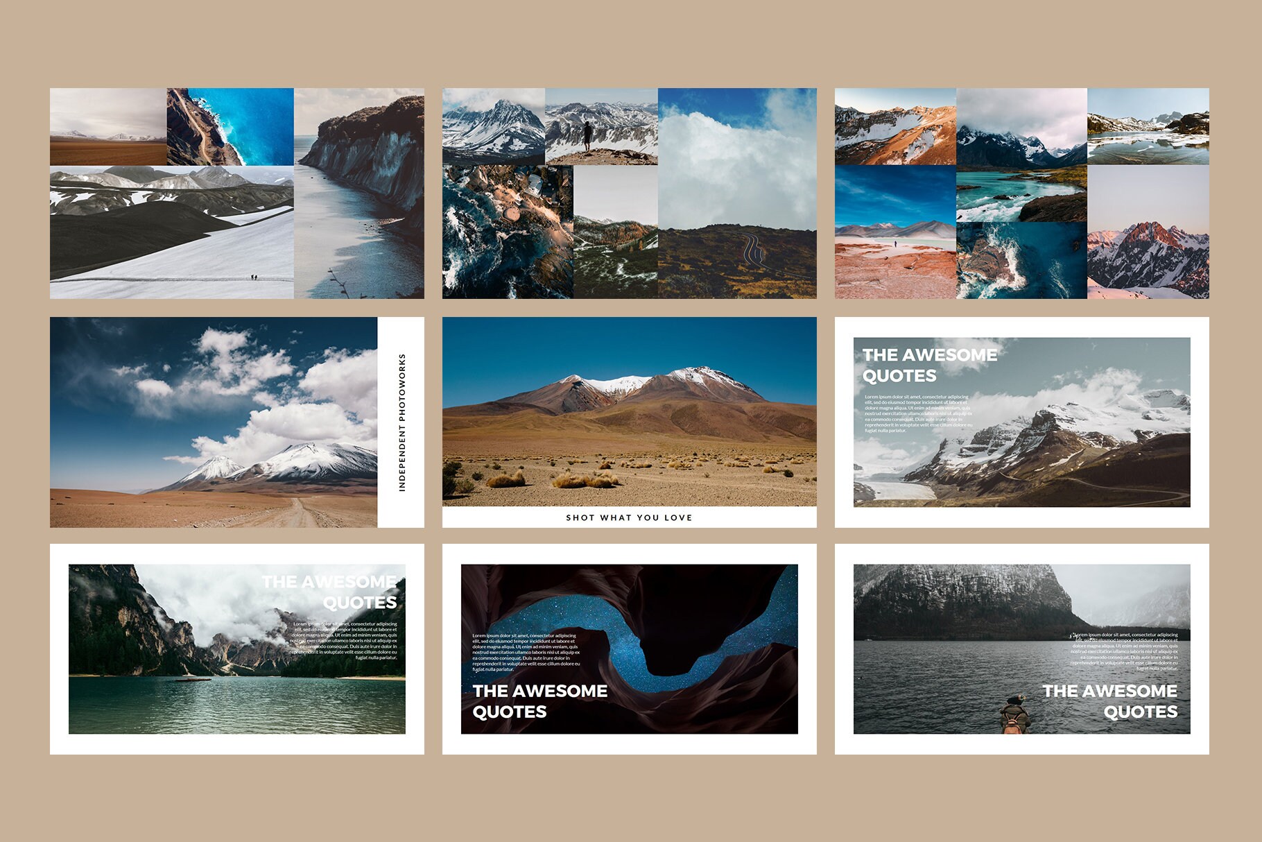 Photography Portfolio Powerpoint - Creative Business