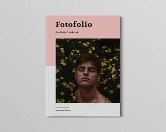 Photography Portfolio Template: Modern InDesign Brochure (Instant Download)