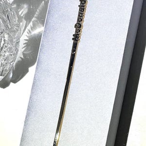 Mc Donald’s coffee spoon in custom 24 karat gold, vintage 1970s deadstock plastic McSpoon, w/free gift box and free shipping in the U.S.A.