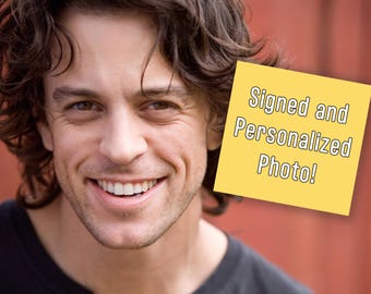 Actor Alexander Polinsky, retrato firmado… "¿Qué quieres que escriba? Avísame y te lo autografiaré personalmente a ti o a un ser querido".