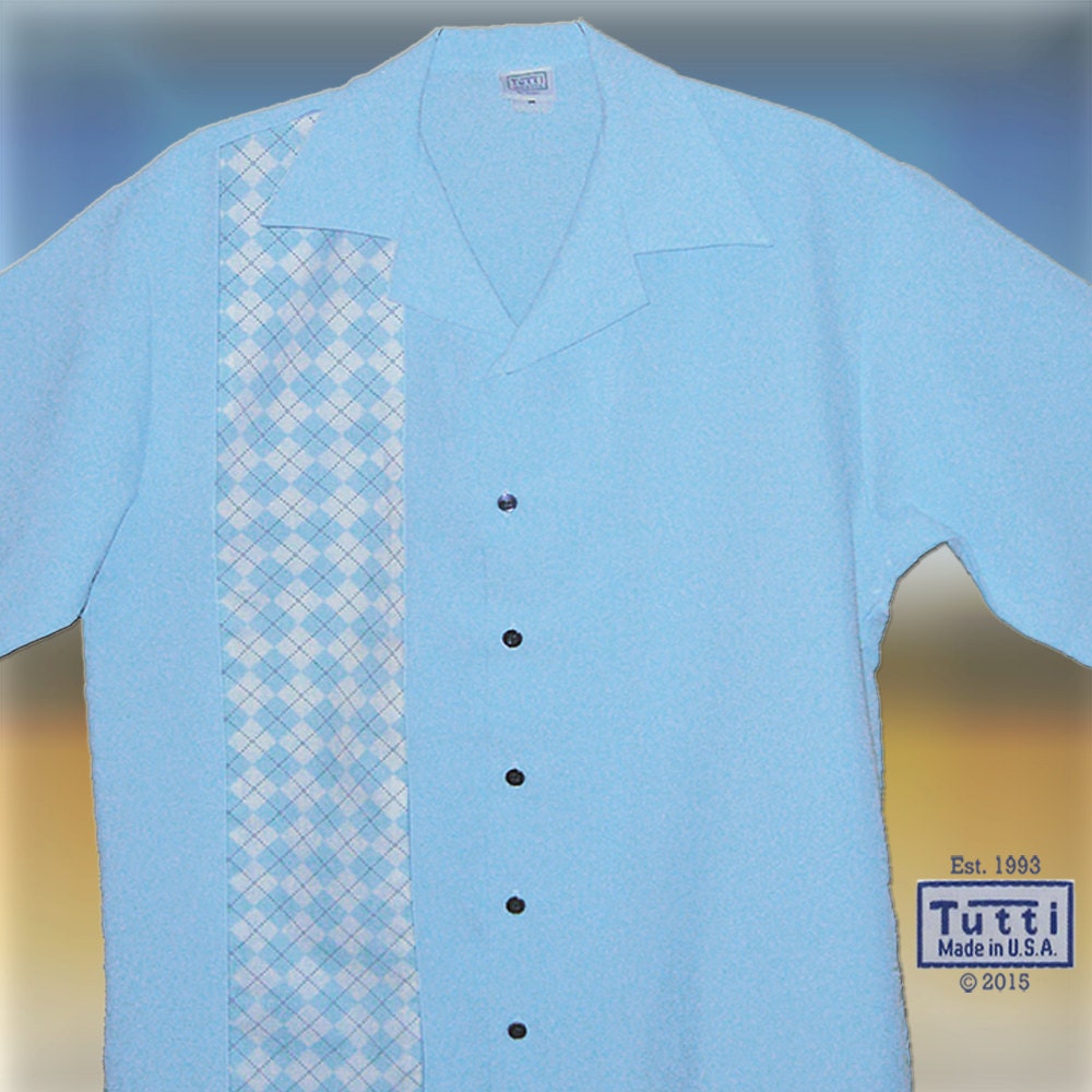 Casual Bowling Style Shirt Free Shipping Retro Style 63 Caddy