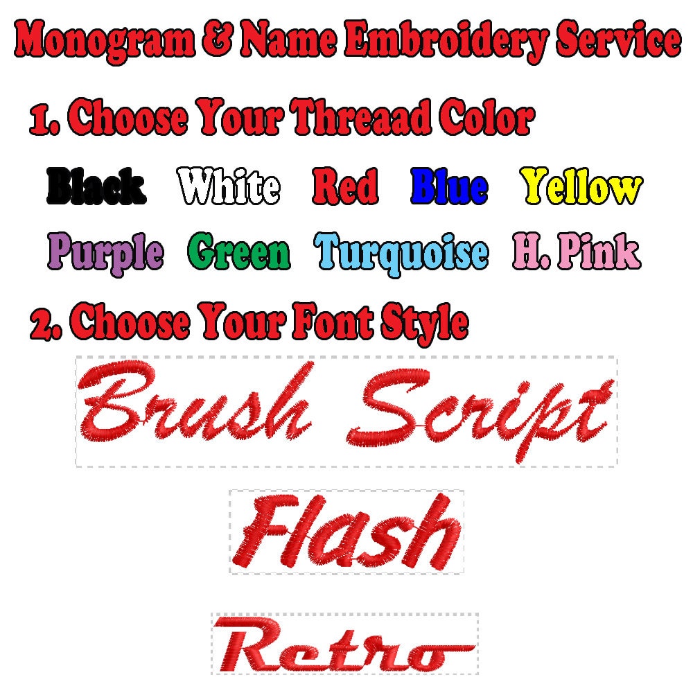 Name Embroidery Personalized Bowling Shirts Monogram Embroidery