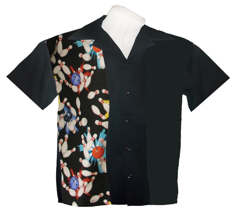 Kids Bowling Shirts Free Shipping Retro Style Flying Etsy