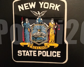 BADGE INSIGNA PLACCA POLIZIA DI NEW YORK NYPD DA CAMICIA MADE IN Usa Americanaba - Foto 2