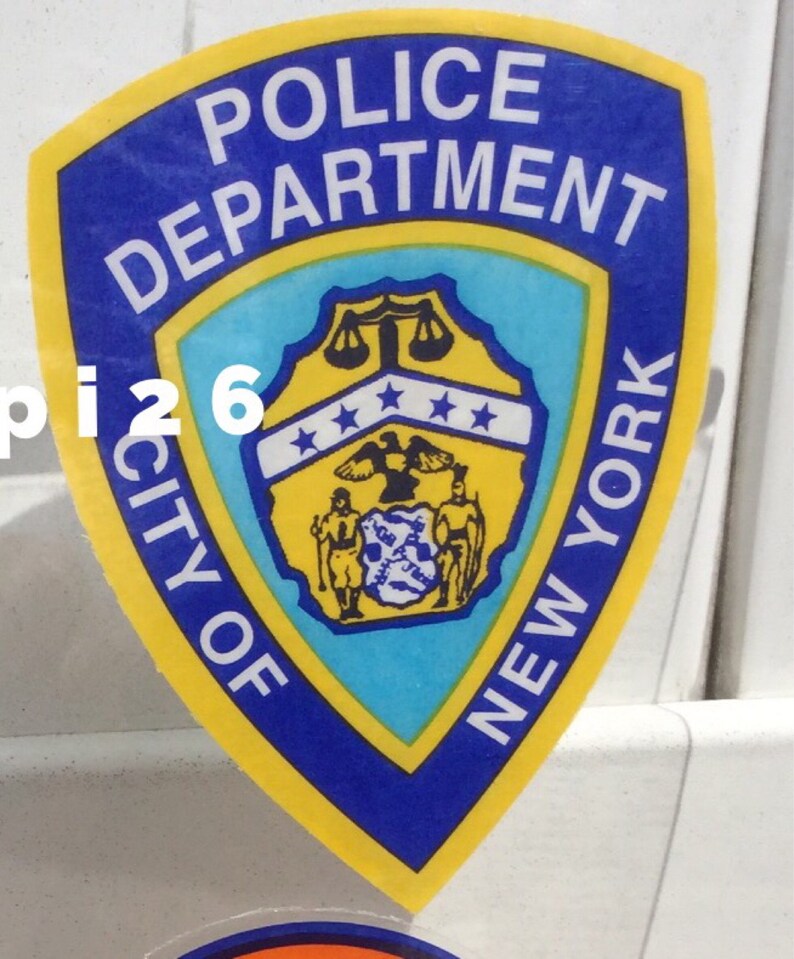 NYPD NYC 1 Stadt New York Polizei Department OFFIZIELLE Etsy