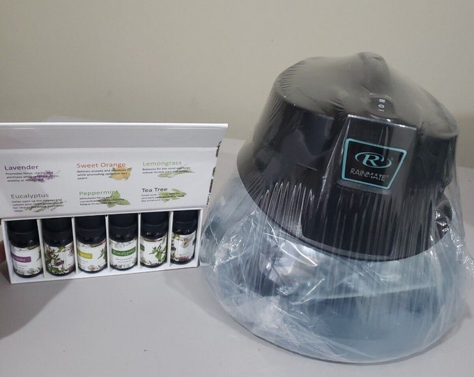 NEW 2023 Rainbow Rainmate Air Purifier W/ 6 Essential Oils Set Etsy