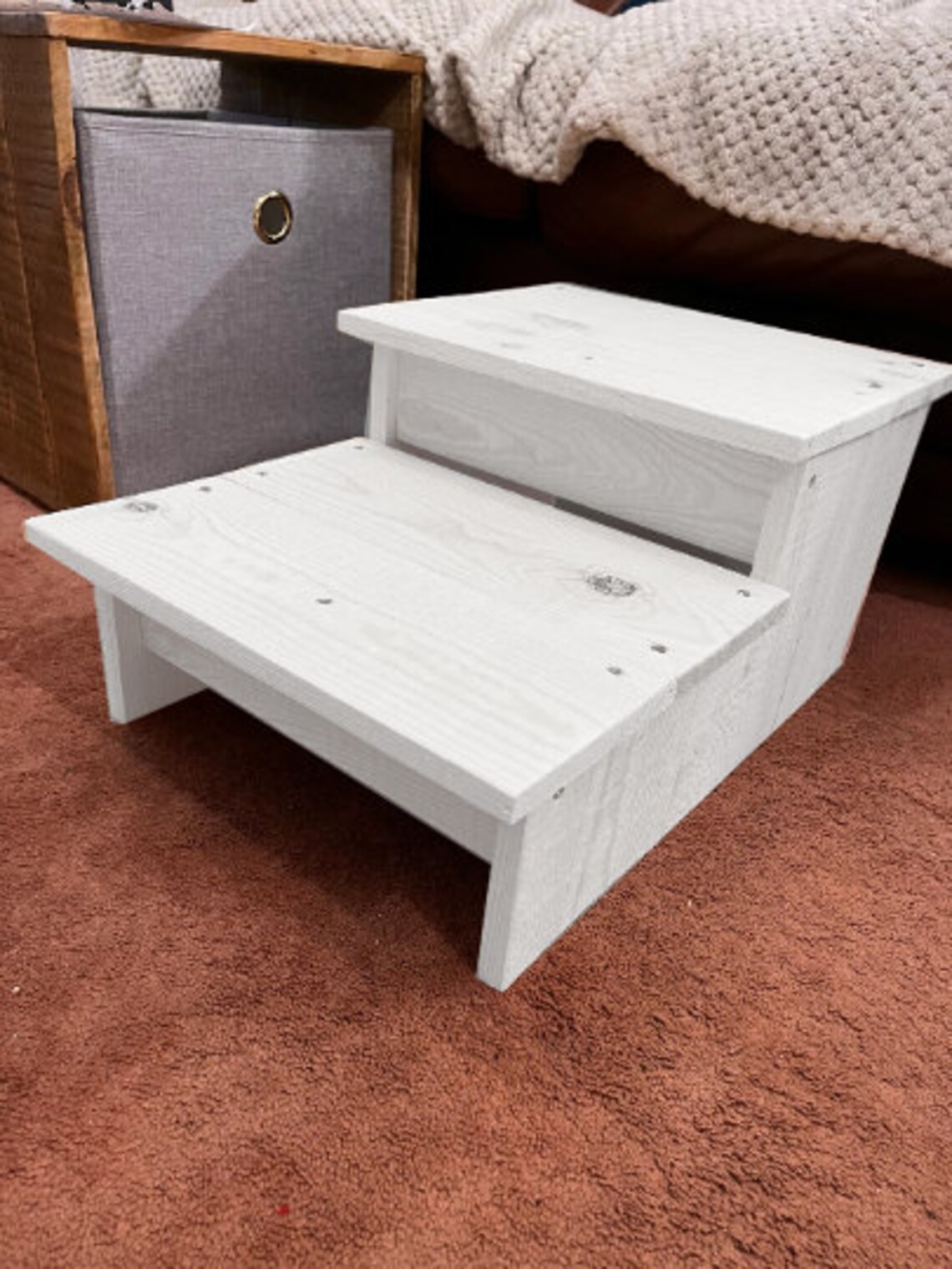 Wooden Steps Pet Step Foot Stool Handmade Cat & Doggy Etsy UK