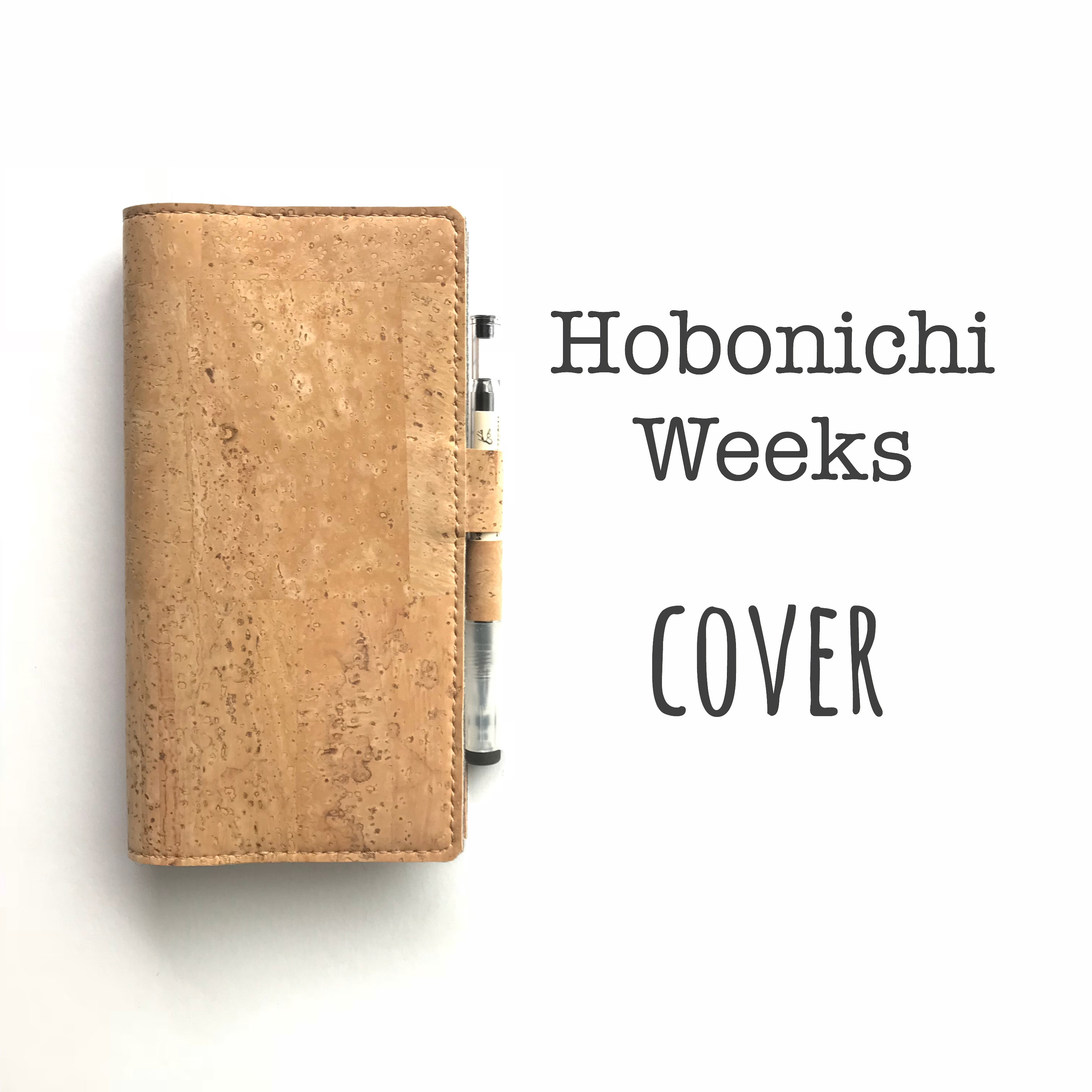 Hobonichi Weeks Cover, Hobonichi Weeks Sleeve, Agenda Cover