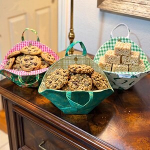 Cesta de tela reutilizable para dulces, cierre magnético, regalo de agradecimiento para profesores