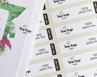 Eco Friendly Card Clasp Stickers: Low Tack, Recyclable