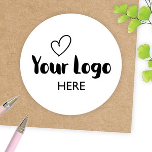 Logo Stickers | Eco Friendly Plastic Free / Personalised Business Labels / Printed Stickers