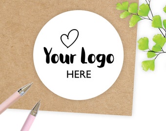 Logo Stickers | Eco Friendly Plastic Free / Personalised Business Labels / Printed Stickers
