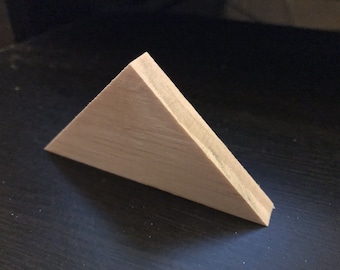 Craft Wood 25- Various Sized Wood Triangles Wood Shapes Triangles Wood Triangle Blocks 58 Thick Craft Wood Triangles Wood Triangles