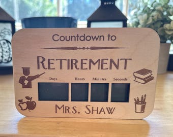 Retirement Countdown Clock