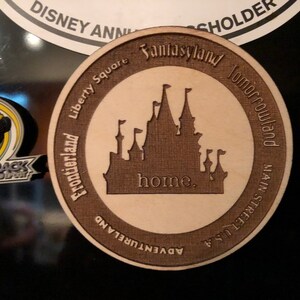 Refrigerator magnet with a reminder of home!