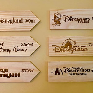 Disney AROUND the WORLD set of six!