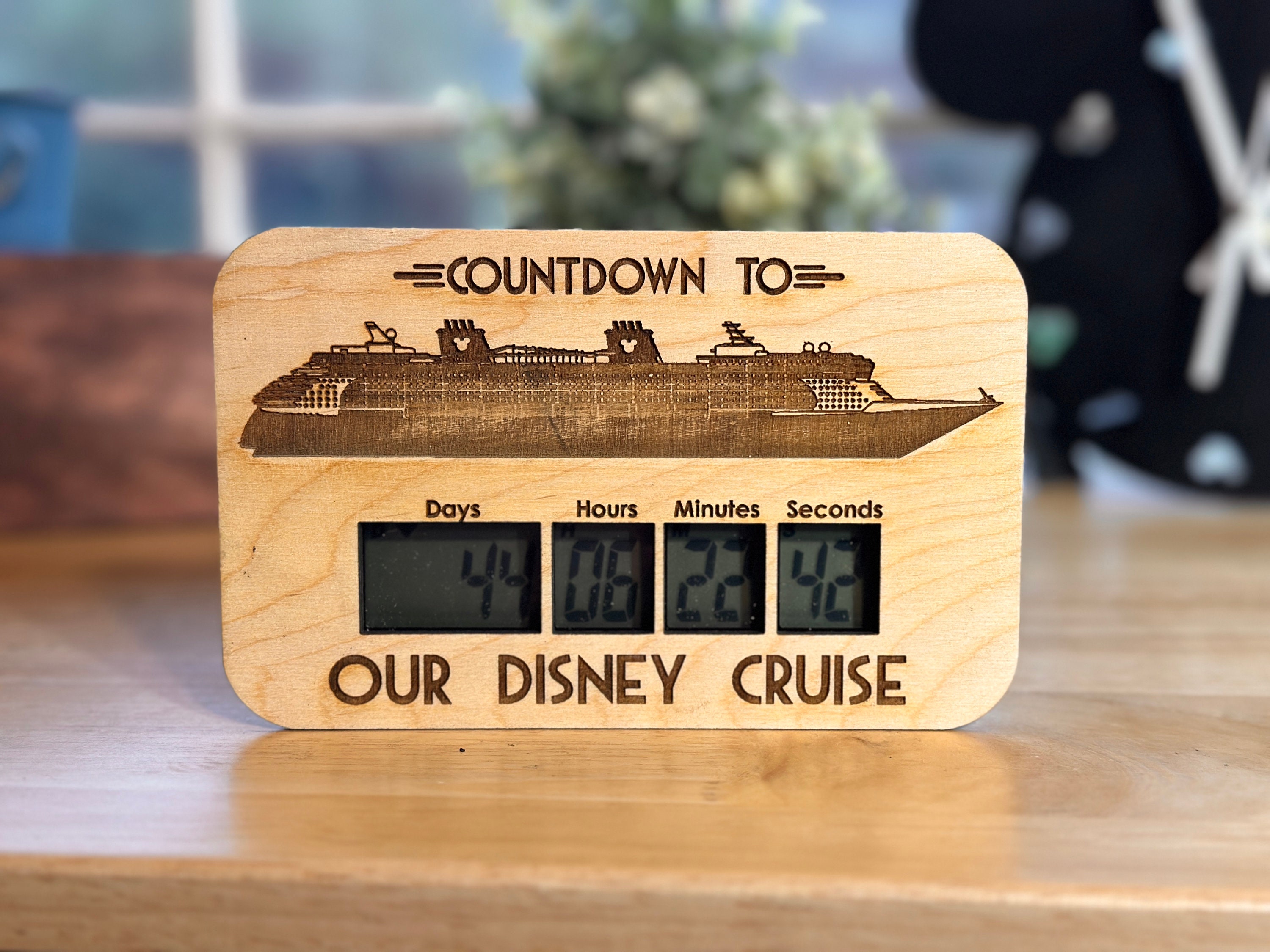 Countdown Clock for Your Next Disney Cruise