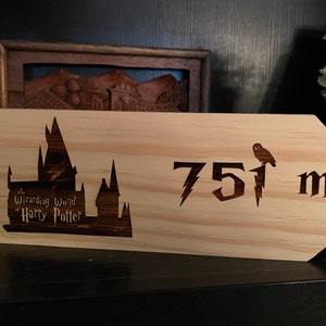 Custom sign to YOUR favorite Wizarding Place