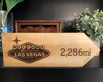 Custom sign from YOUR home to YOUR favorite CITY