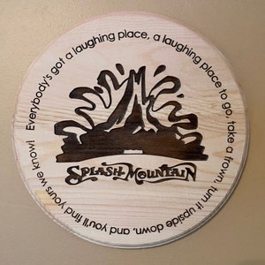 Splash Mountain Celebration Plaque