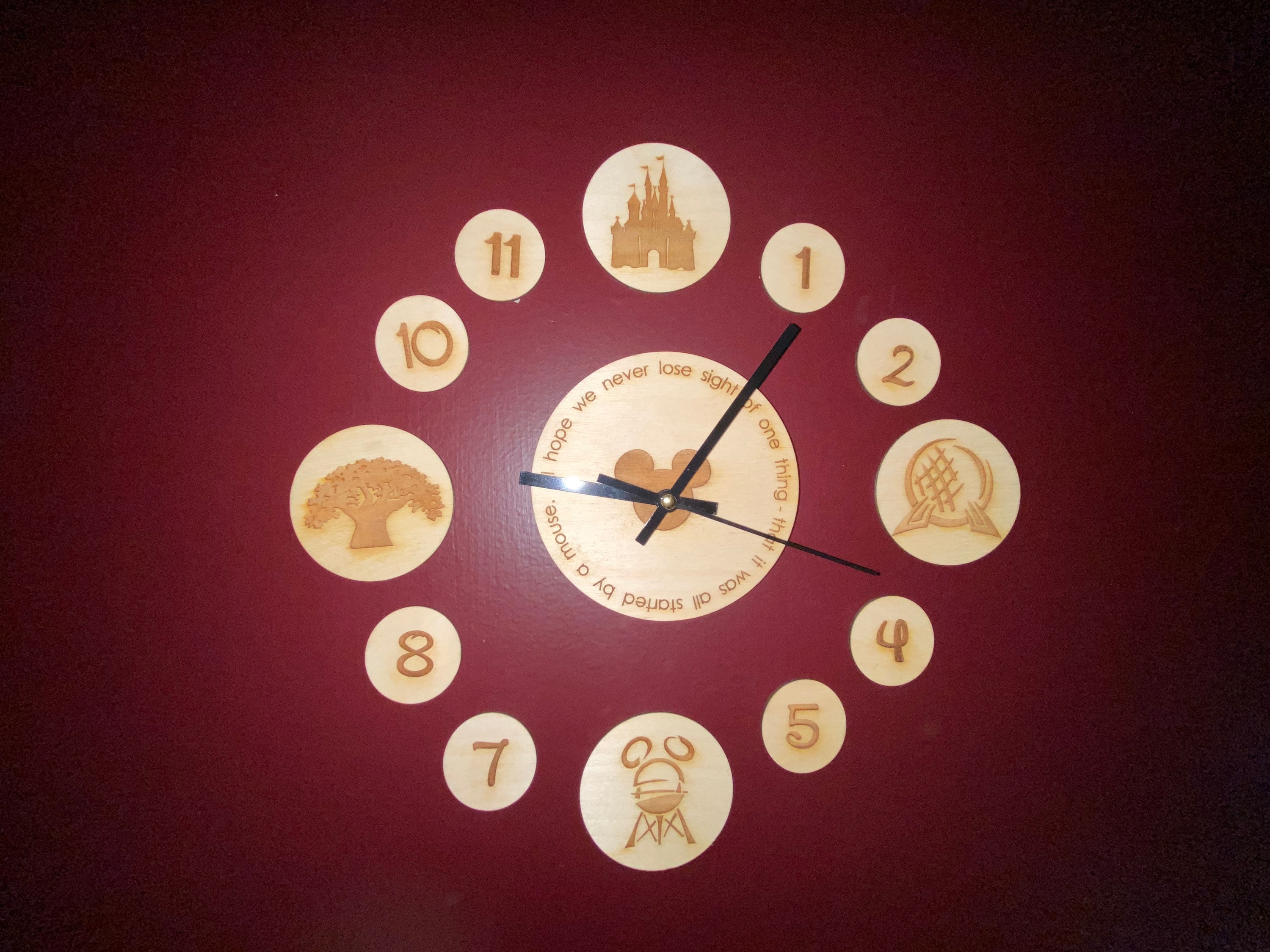 Disney Inspired Clock - Etsy