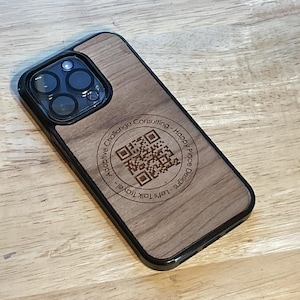 iPhone Cases with YOUR  Business QR Code