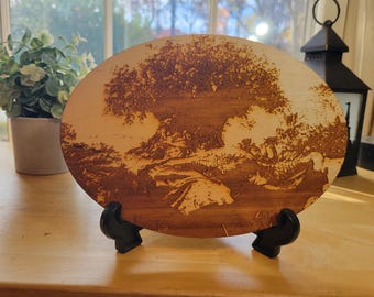 Laser etched photo of the Tree of Life - item 62