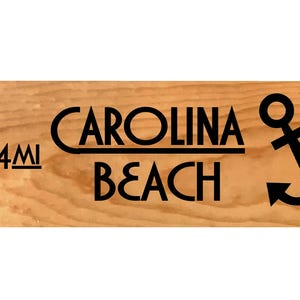 Liste personnalisée pour signe de votre maison à Carolina Beach
