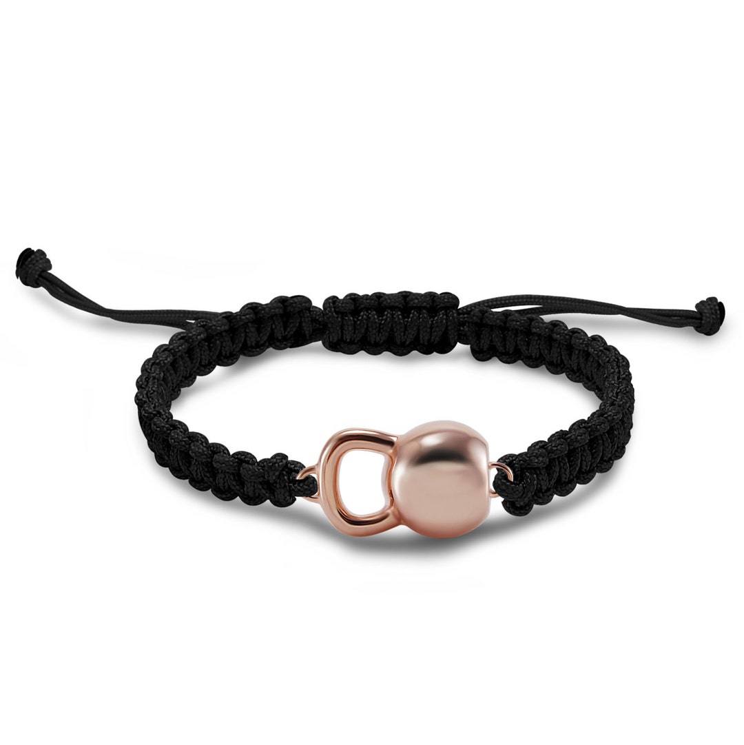 Kettlebell Gift Unisex Gifts Kettlebell Bracelet Empowering Etsy