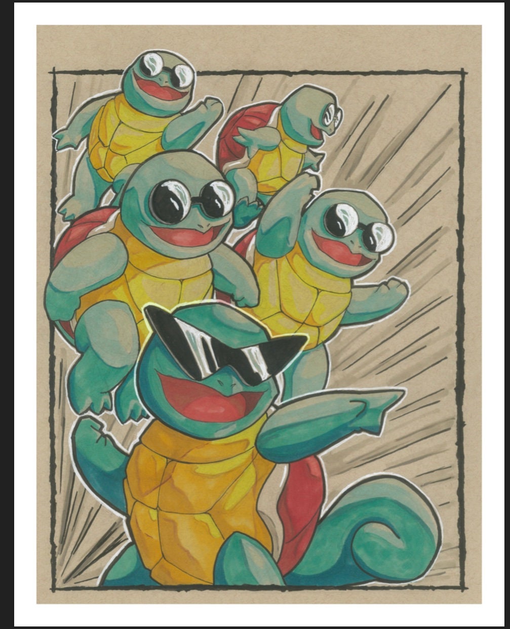 Squirtle - Wall Scroll