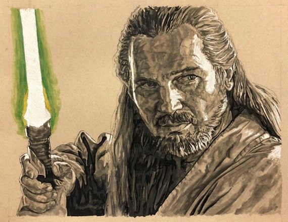 Qui-Gon Jinn Dimensions & Drawings