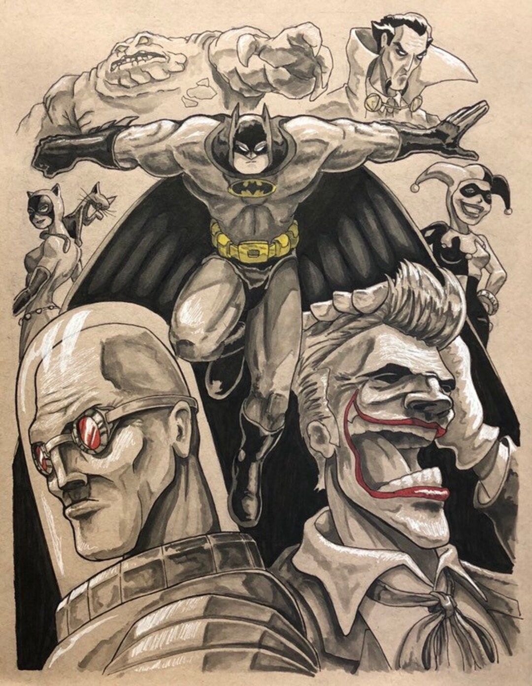 Batman the Animated Series Original Artwork - Etsy