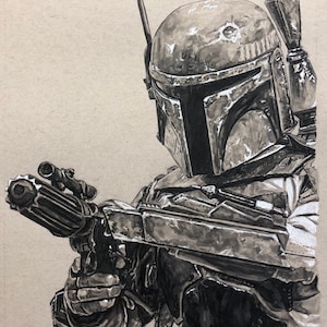 Boba Fett origineel portret