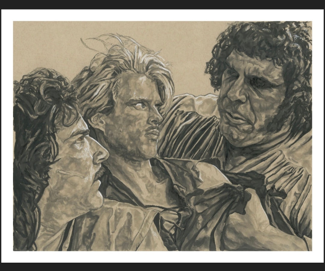 Princess Bride Rous Drawing The Princess Bride Original Artwork - Etsy