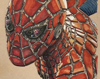 Oryginalna grafika Robot Spider-Man